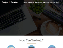 Tablet Screenshot of designs4theweb.com